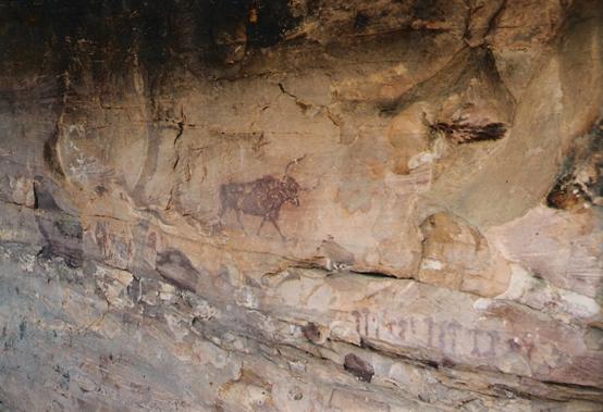 pinturas rupestres de villar del humo